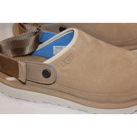 UGG GOLDENCOAST CLOG SIZE SAND SUEDE SLINGBACK SLIDE SANDAL MEN 8 WOMEN 10 - Picture 4 of 6